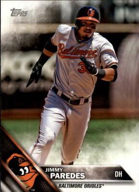Jimmy Paredes #6 Baseball Cards 2016 Topps Mini