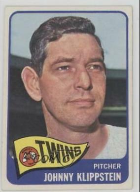 Johnny Klippstein #384 1965 Topps Baseball