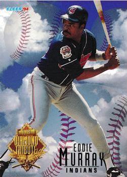 Eddie Murray #8 Baseball Cards 1994 Fleer Update Diamond Tribute