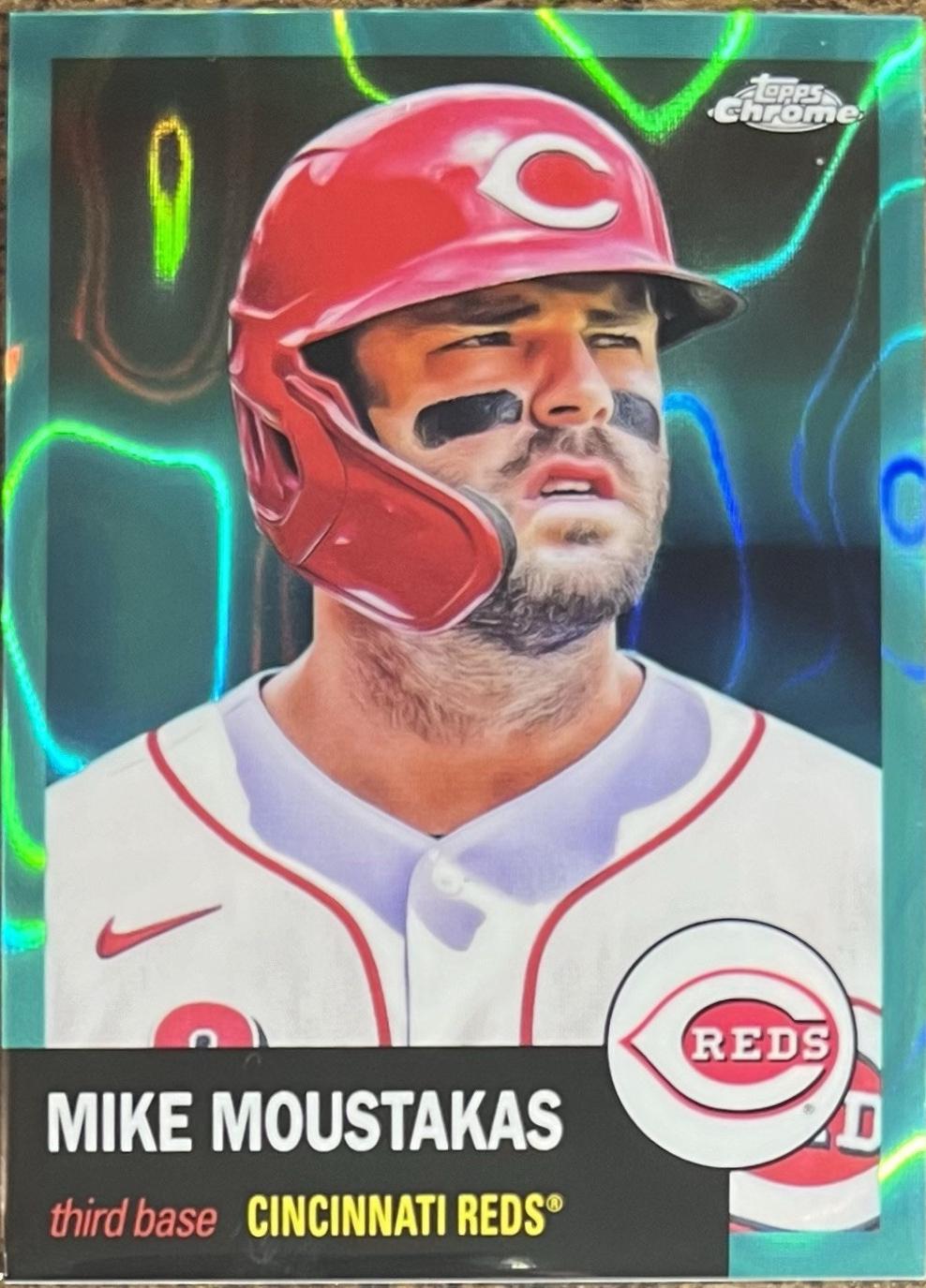 Mike Moustakas [Aqua Lava Refractor] #198