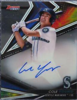 Cole Young #B22-CY Baseball Cards 2022 Bowman's Best of Autographs