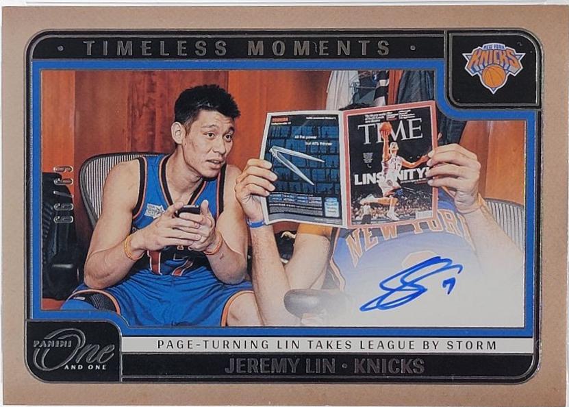 直筆サイン入り写真 ジェレミー・リン ニューヨーク・ニックス SA鑑定