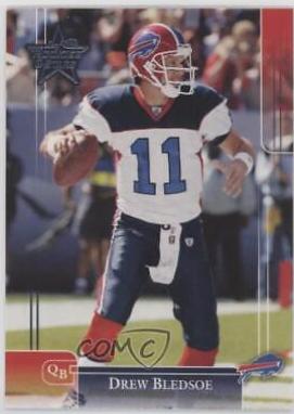 Drew Bledsoe #9 Football Cards 2002 Leaf Rookies & Stars