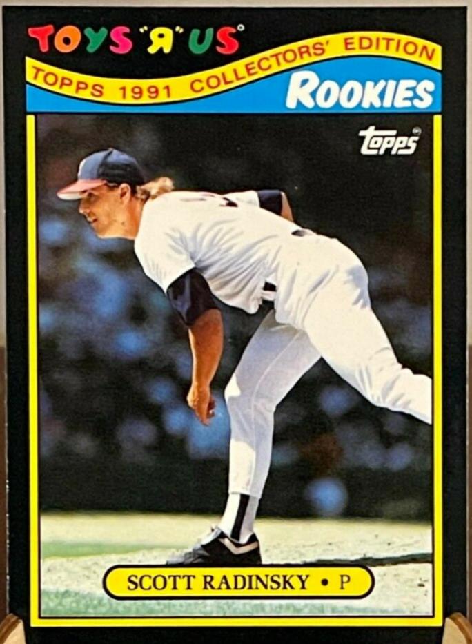 Scott Radinsky #25 Baseball Cards 1991 Toys R US Rookies