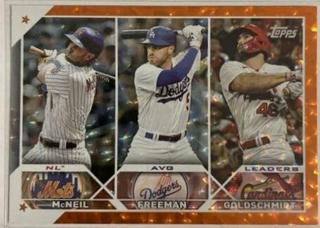 Paul Goldschmidt, Freddie Freeman, Jeff McNeil