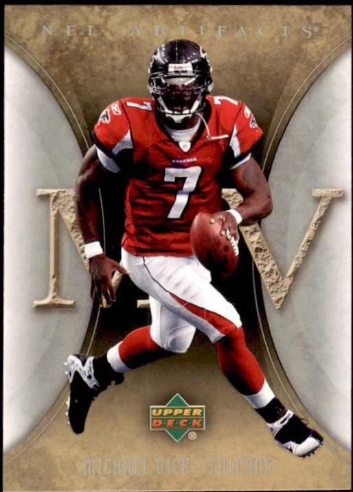 Michael Vick #5 Football Cards 2007 Upper Deck Artifacts