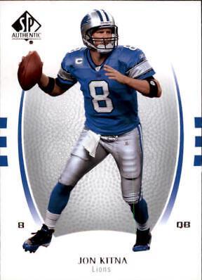 Jon Kitna #48 2007 Sp Authentic Football