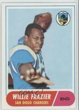 Willie Frazier #11 Football Cards 1968 Topps