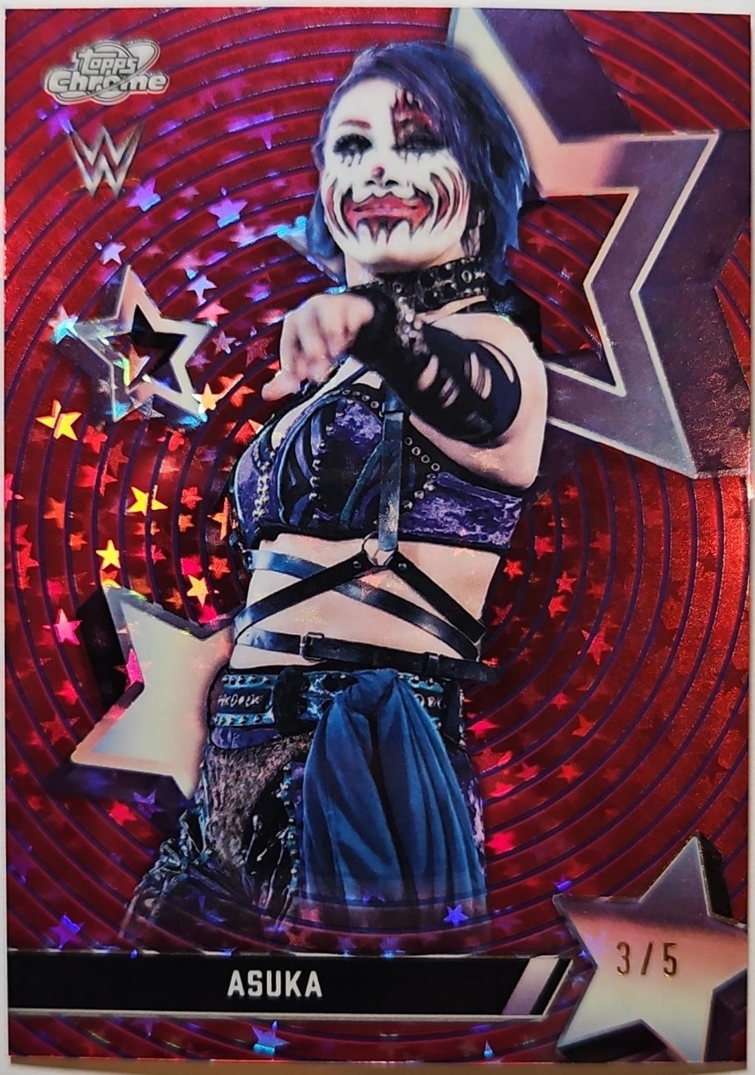 Asuka [Red Flare] #SF-19 Prices | 2026 Topps Cosmic Chrome WWE