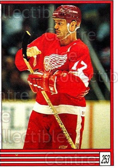 Gerard Gallant #253 Hockey Cards 1989 O-Pee-Chee Sticker