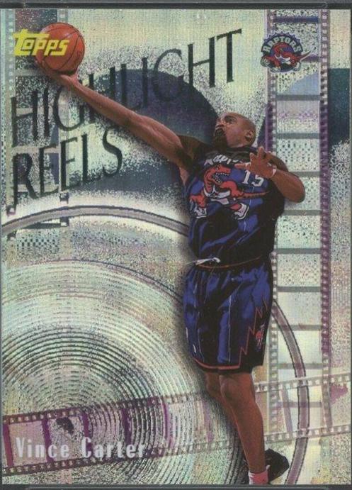 Vince Carter #HR2 Basketball Cards 1999 Topps Highlight Reels