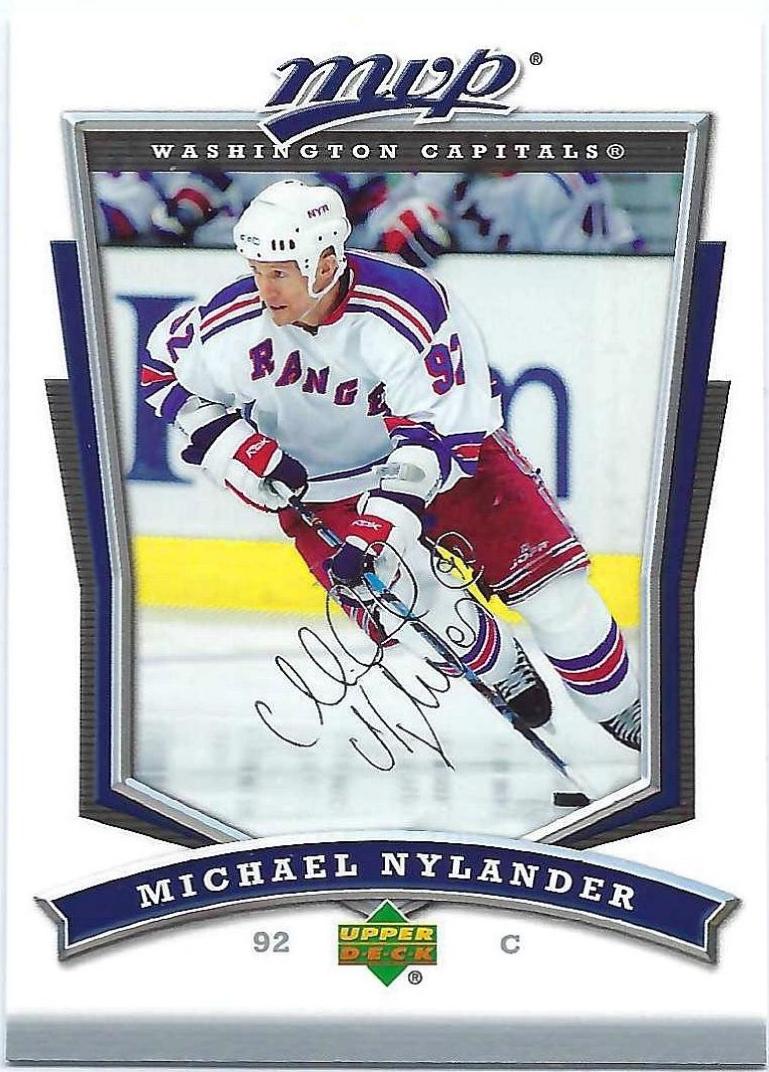 Michael Nylander #225 Hockey Cards 2007 Upper Deck MVP