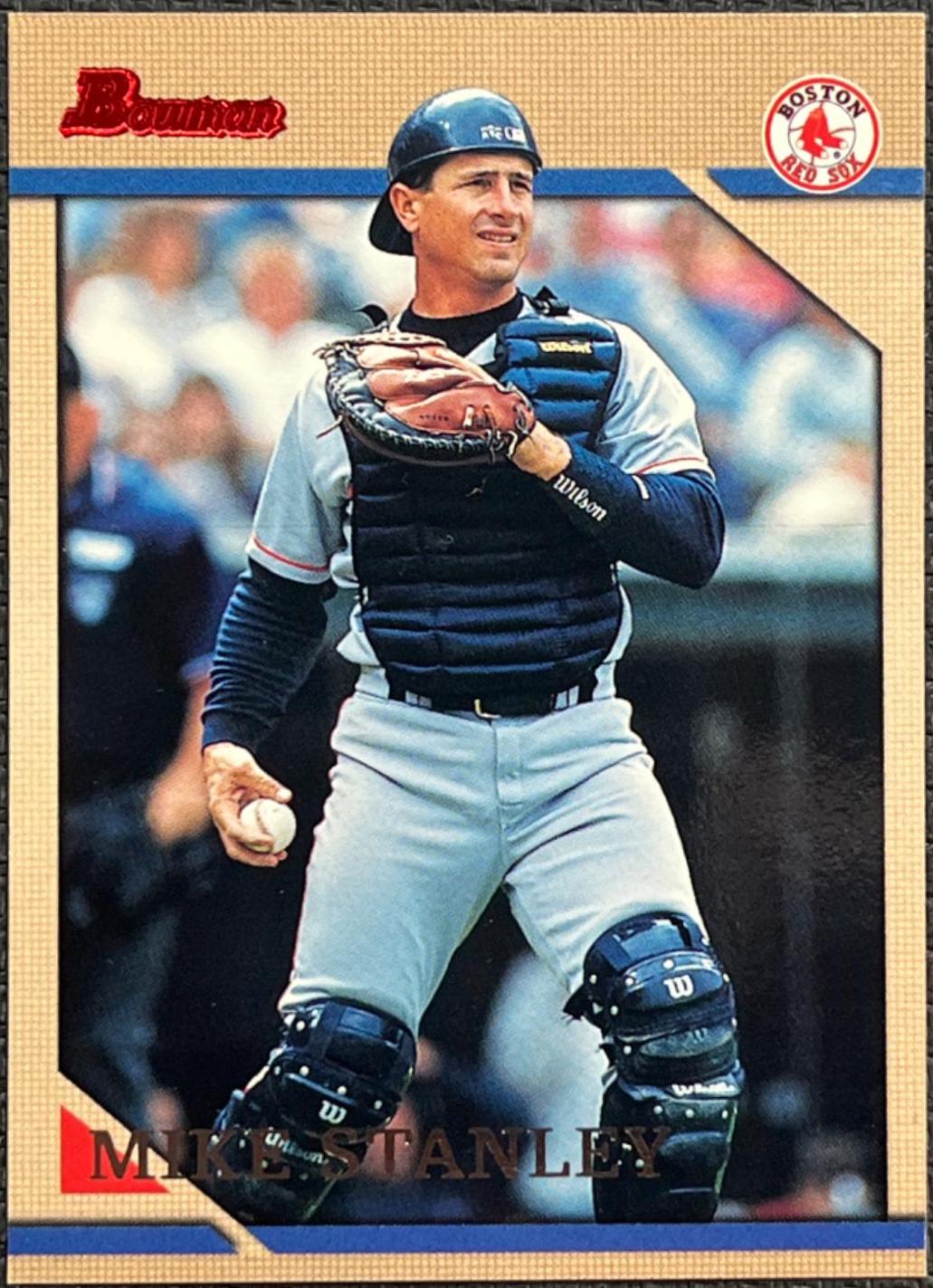 Mike Stanley #8 Baseball Cards 1996 Bowman
