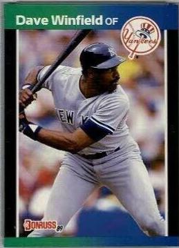 Dave Winfield #159 Baseball Cards 1989 Donruss