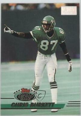 Chris Burkett #2 Football Cards 1993 Stadium Club