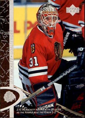 Jeff Hackett #30 Hockey Cards 1996 Upper Deck