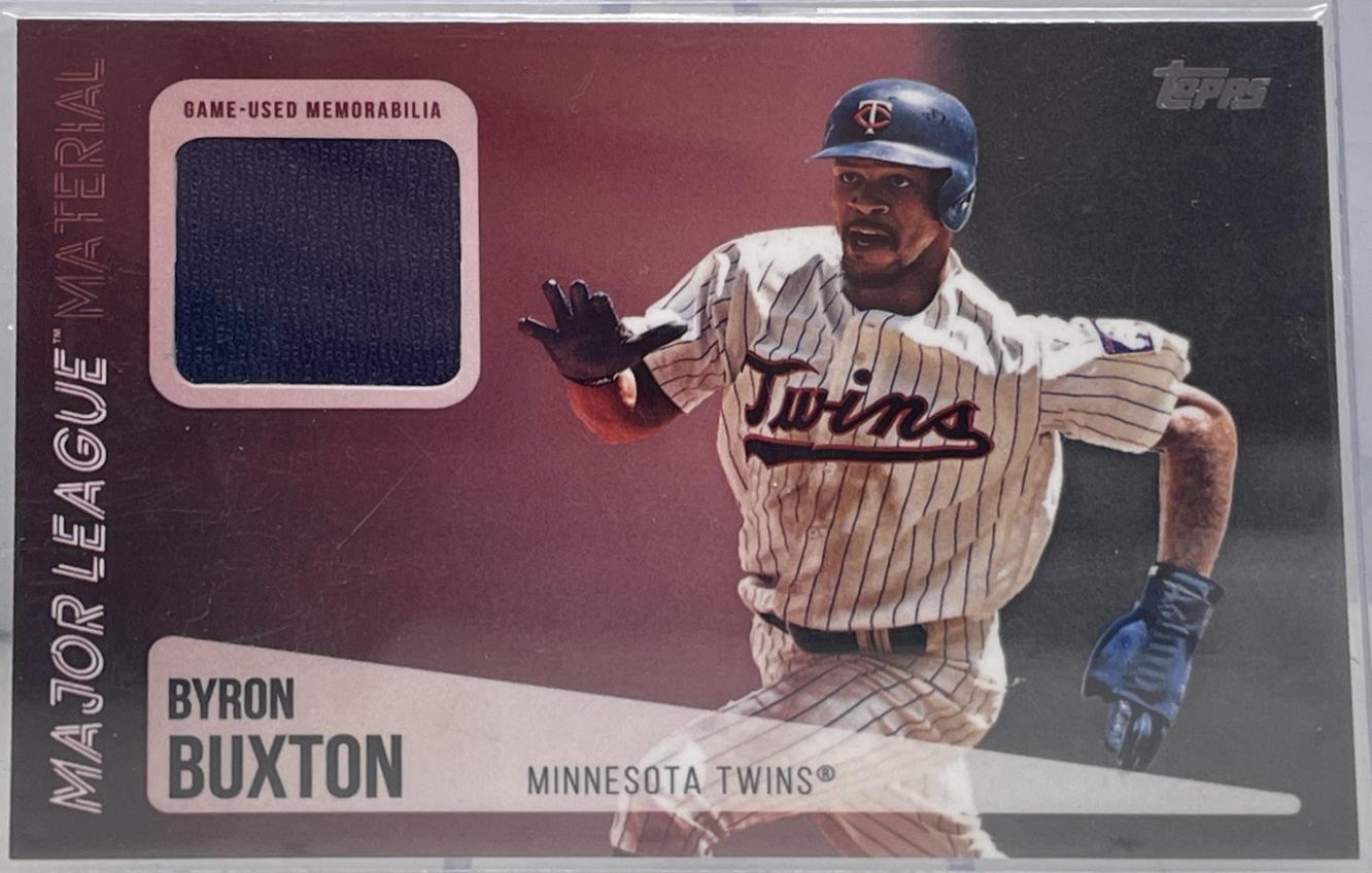 Byron Buxton #BB Baseball Cards 2019 Topps Major League Material
