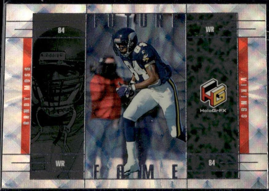 Randy Moss #FF4 Football Cards 1999 Upper Deck Hologrfx Future Fame
