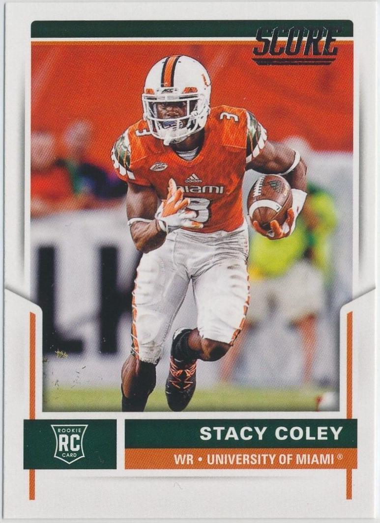 Stacy Coley #408 Football Cards 2017 Panini Score