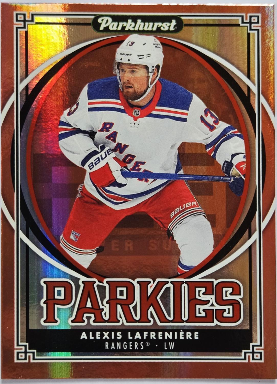 Alexis Lafreniere #P-26 Hockey Cards 2023 Parkhurst Parkies