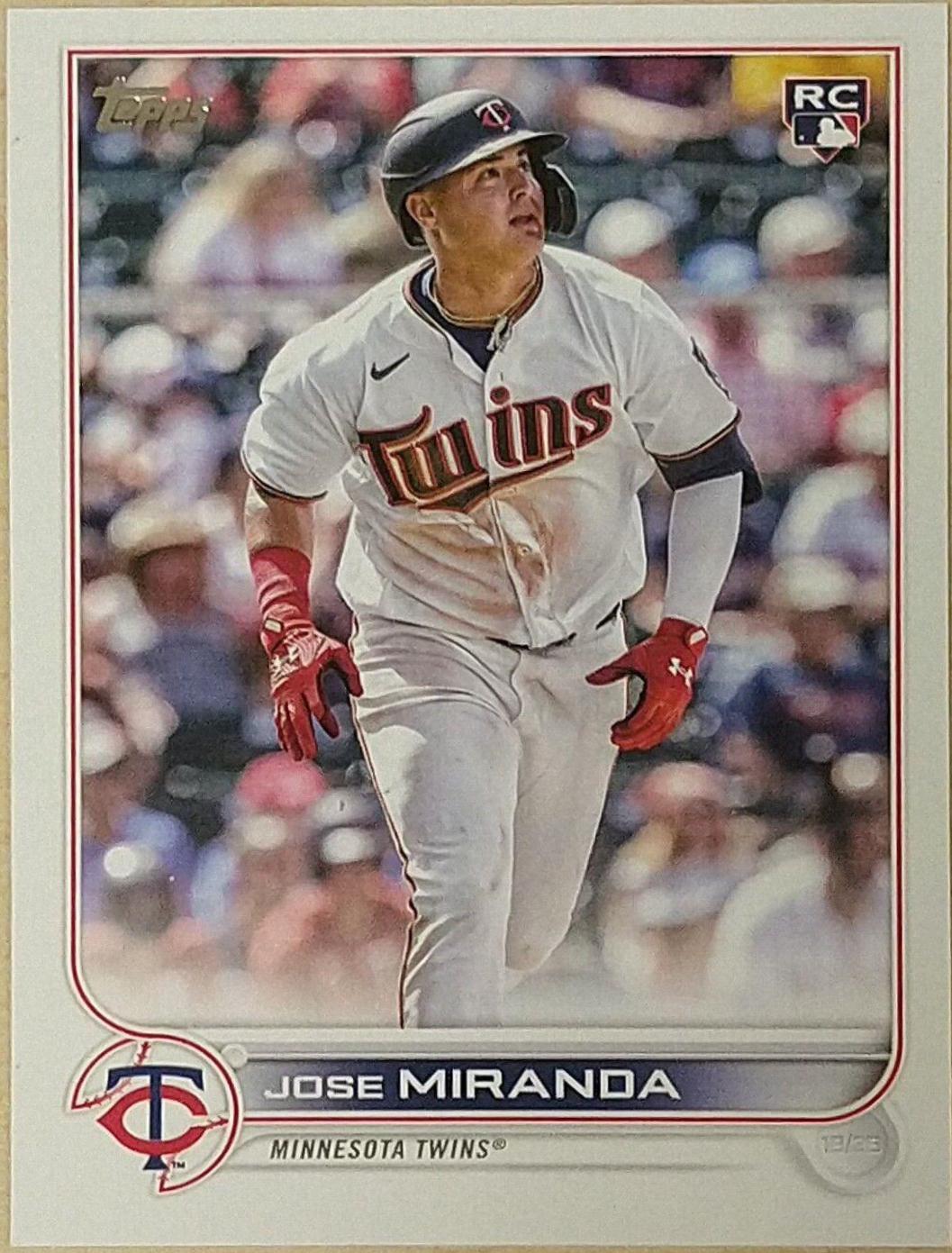 Jose Miranda #US120 Baseball Cards 2022 Topps Update