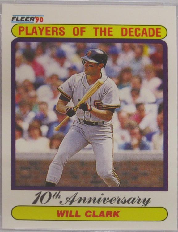 Will Clark #630 1990 Fleer Canadian Baseball