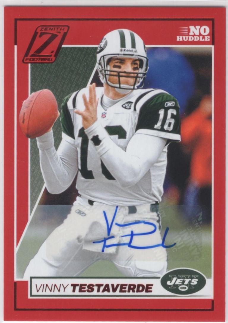 Vinny Testaverde #78 2024 Panini Zenith Autograph Football