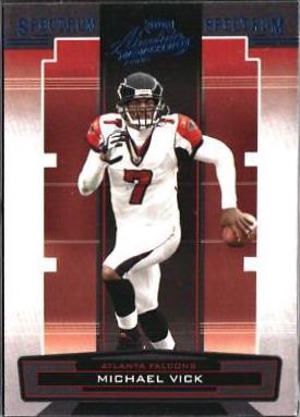 Michael Vick #6 Football Cards 2005 Playoff Absolute Memorabilia
