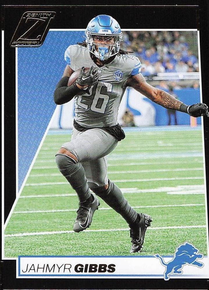 Jahmyr Gibbs #32 Football Cards 2024 Panini Zenith