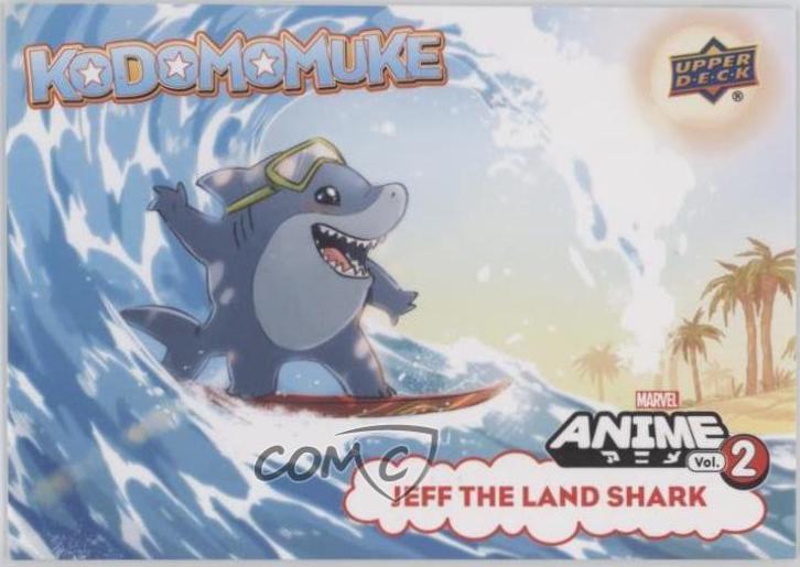 Jeff the Land Shark #K-7 Marvel 2023 Upper Deck Anime Volume 2 Kodomomuke