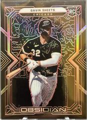 Gavin Sheets [Red] #11 Baseball Cards 2022 Panini Chronicles Obsidian Prices