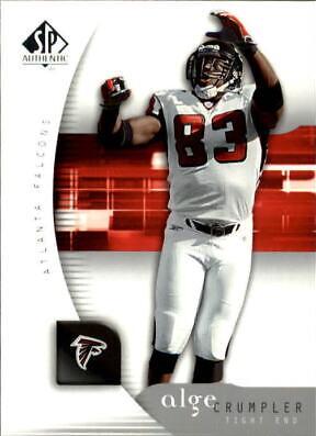 Alge Crumpler #5 Football Cards 2005 SP Authentic