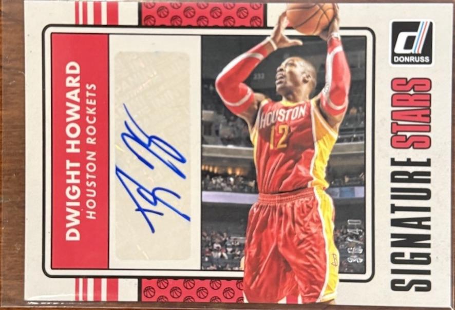 Dwight Howard #20 Basketball Cards 2014 Panini Donruss Signature Stars