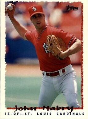 John Mabry #83T 1995 Topps Traded Baseball