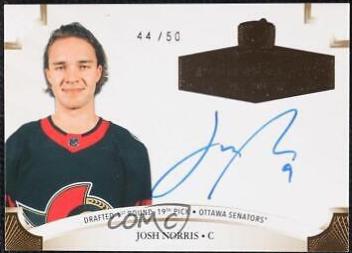Josh Norris [Gold Autograph] #2021-JN