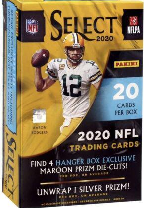 Hanger Box Football Cards 2020 Panini Select