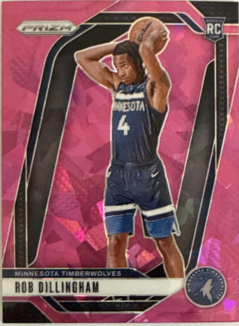 2024 Rob Dillingham [Pink Ice] #250