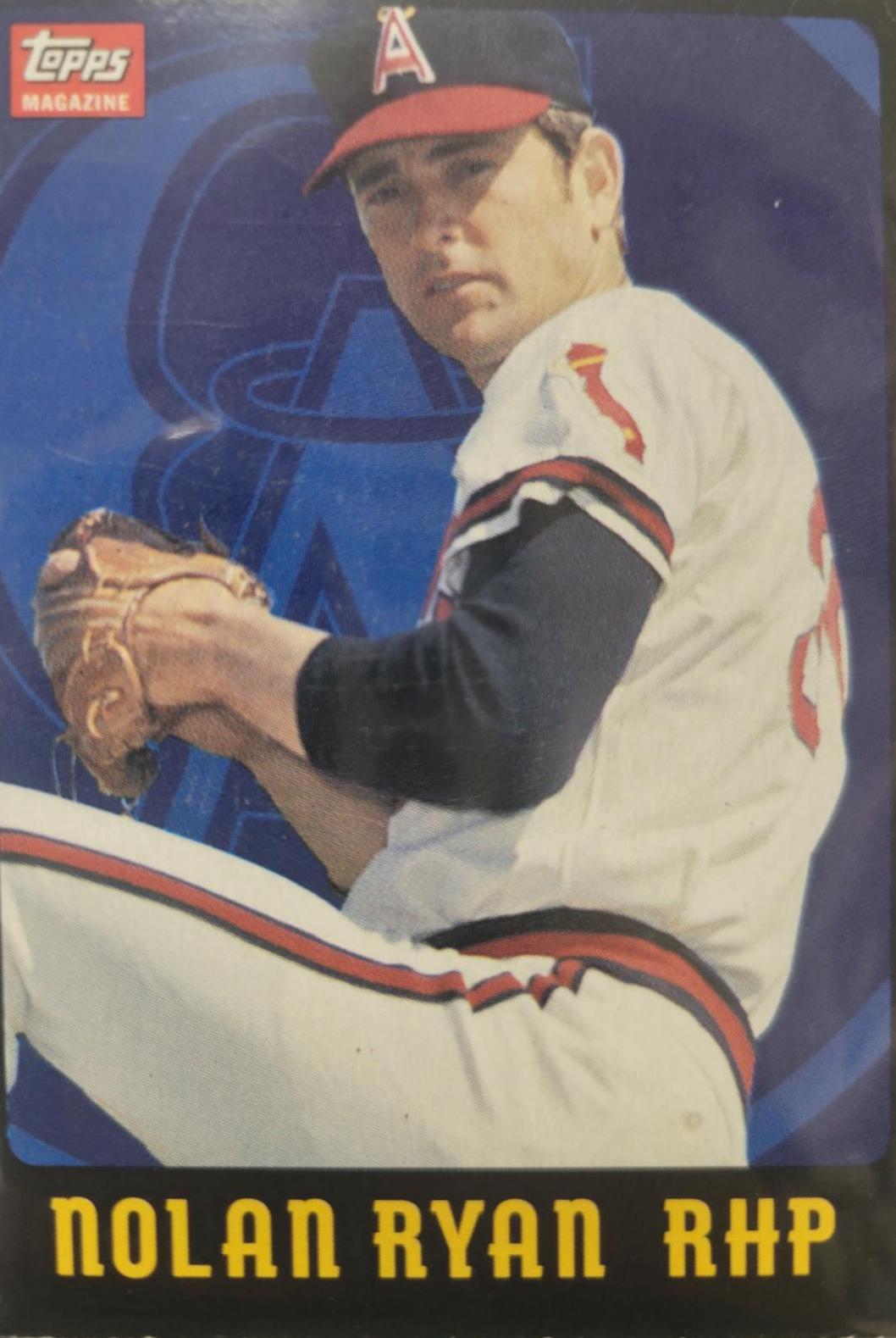 Nolan Ryan #TM 110 Baseball Cards 1993 Topps Magazine Perforated