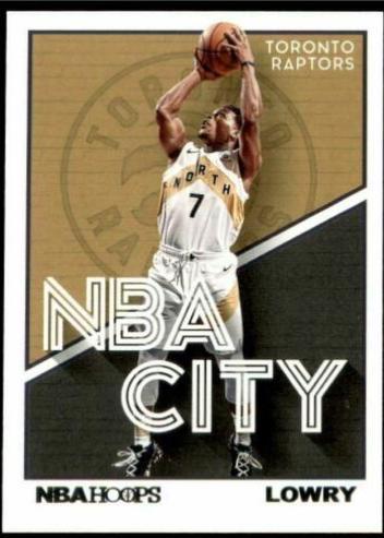Kyle Lowry #4 Basketball Cards 2019 Panini Hoops NBA City