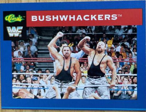 Bushwhackers #15 Wrestling Cards 1991 Classic WWF