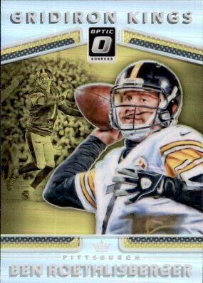 Ben Roethlisberger #3 Football Cards 2017 Panini Donruss Optic Gridiron Kings