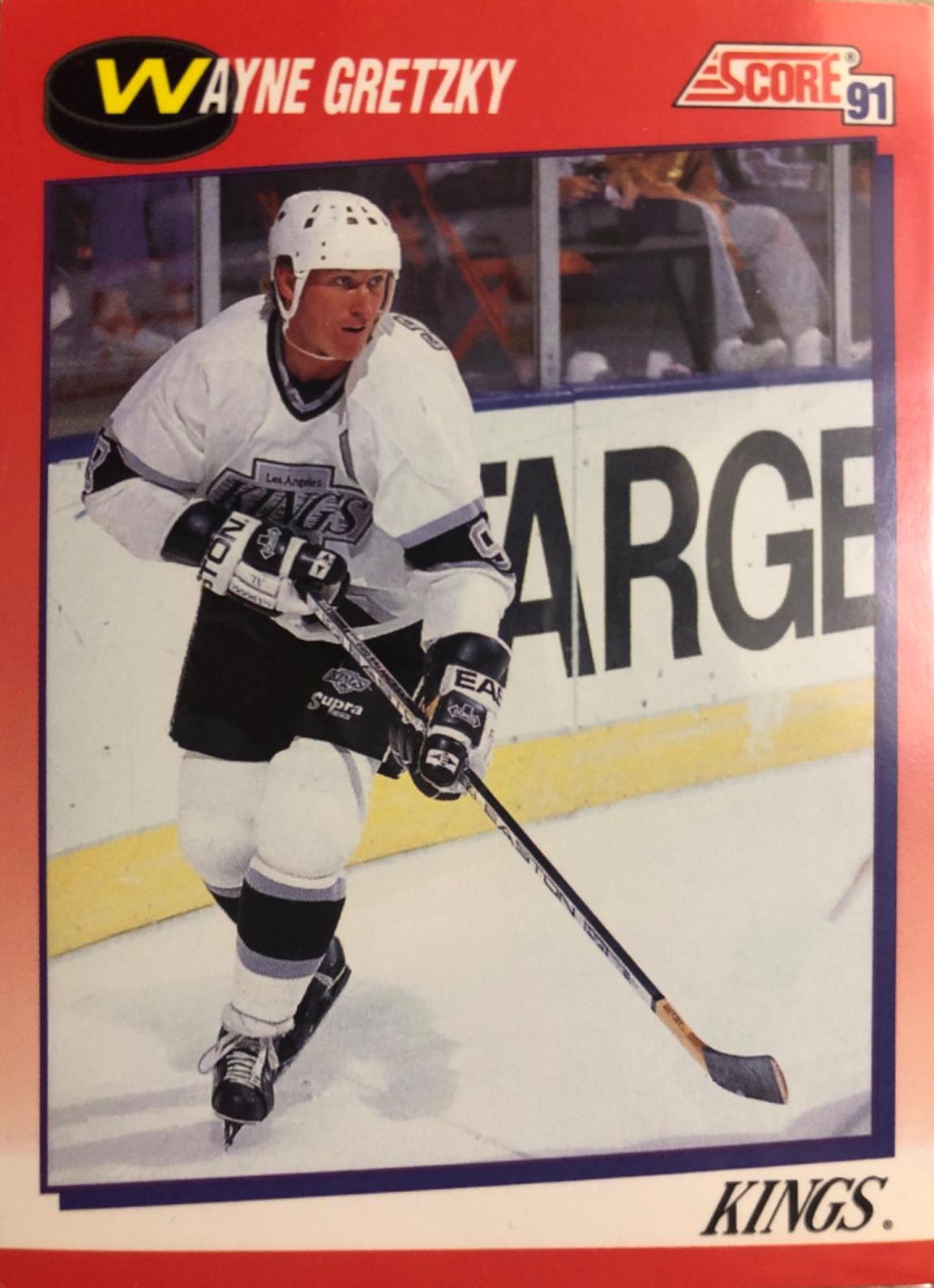 Wayne Gretzky #100 Hockey Cards 1991 Score Canadian