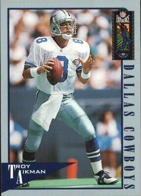 Troy Aikman #25 Football Cards 1995 Classic NFL Experience