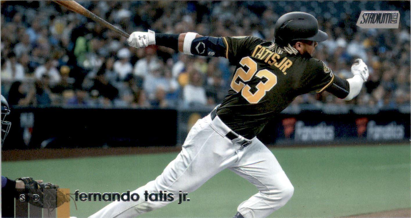 Fernando Tatis Jr #188 Baseball Cards 2020 Stadium Club Oversized