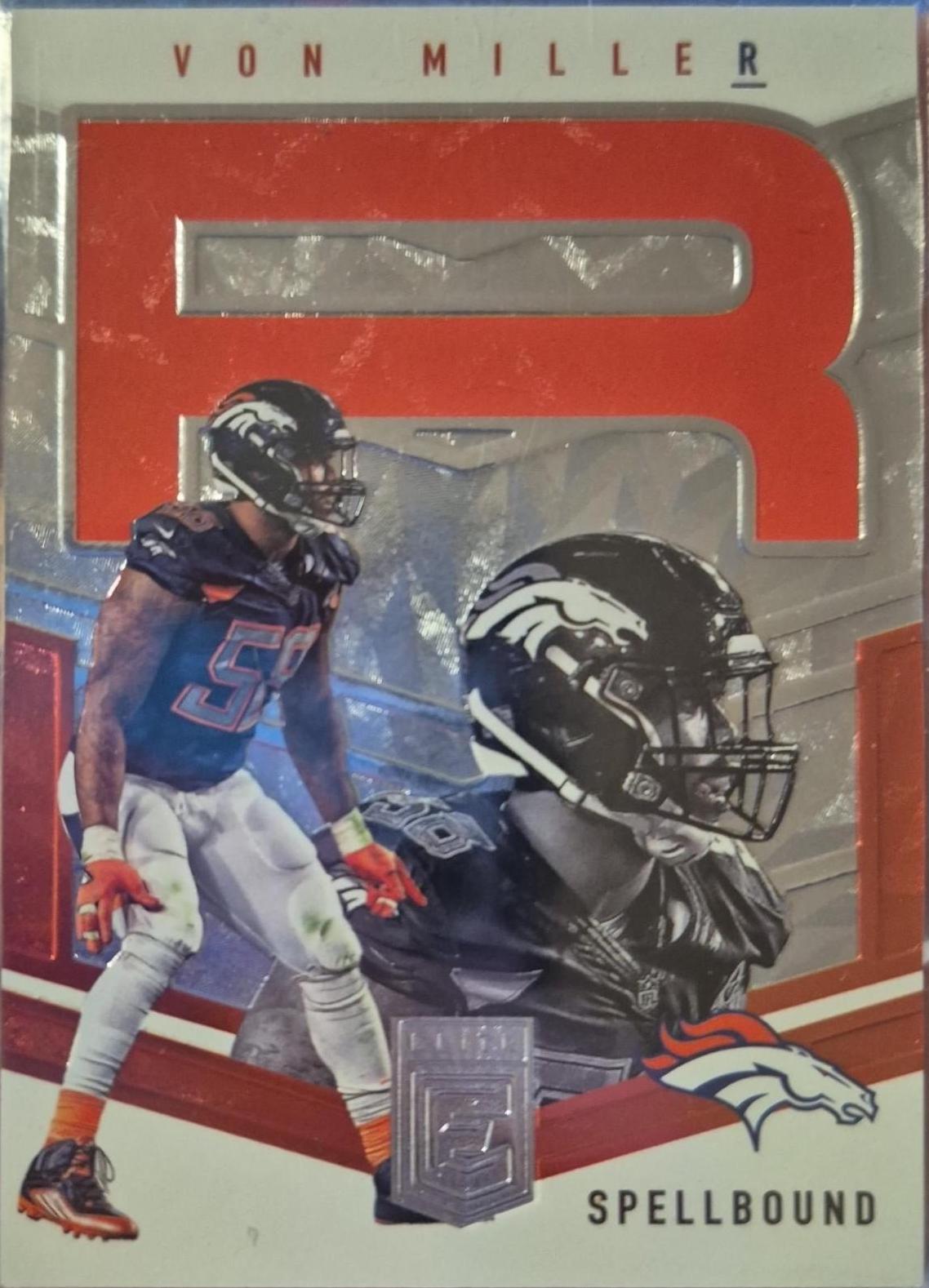 Von Miller #SB-VM6 2018 Panini Donruss Elite Spellbound Football