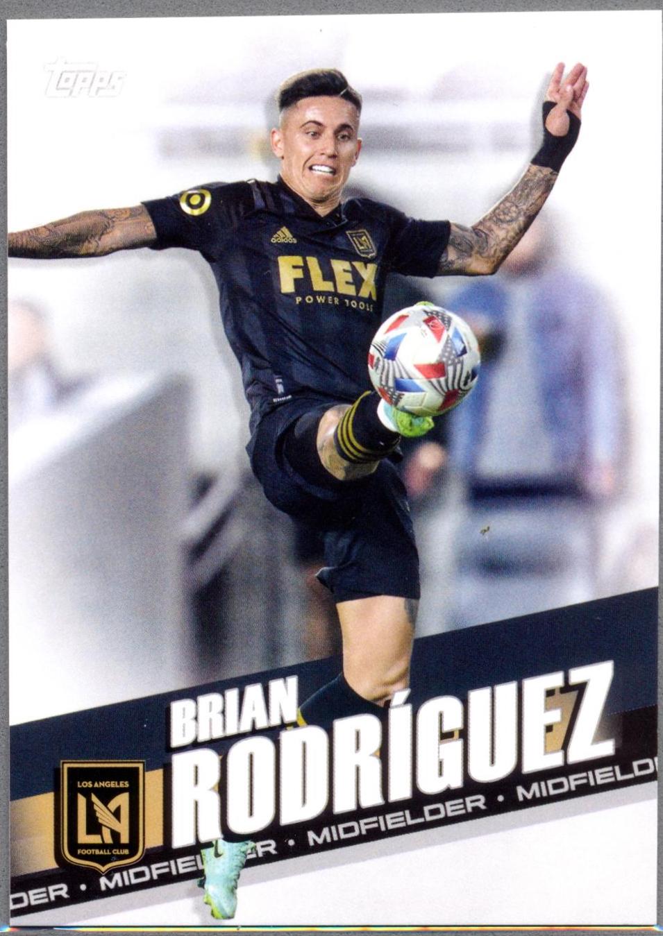 Brian Rodriguez #156 Soccer Cards 2022 Topps MLS