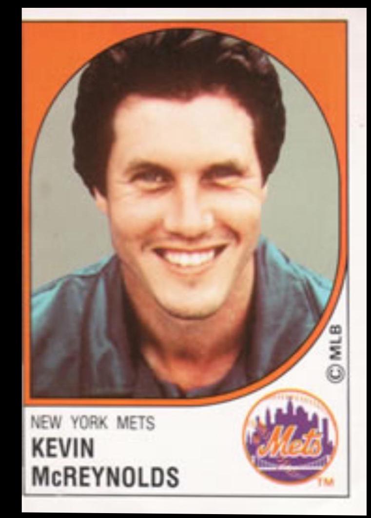 Kevin McReynolds #346 Baseball Cards 1988 Panini Stickers