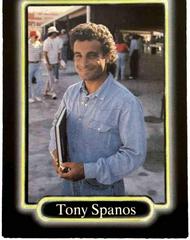 Tony Spanos #49 Racing Cards 1990 Maxx Prices