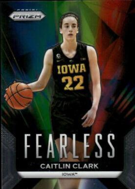 Caitlin Clark #F2 Basketball Cards 2024 Panini Caitlin Clark Collection Fearless