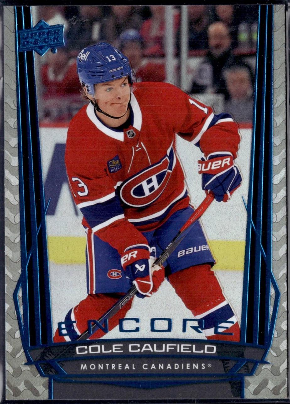 Cole Caufield #E-52 2025-26 Upper Deck Hockey Encore